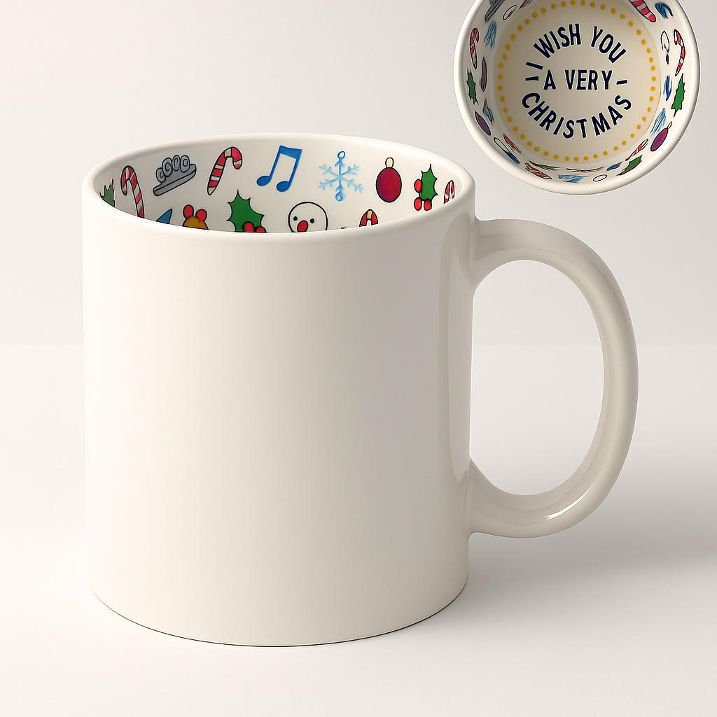 Mug de Noël à personnaliser