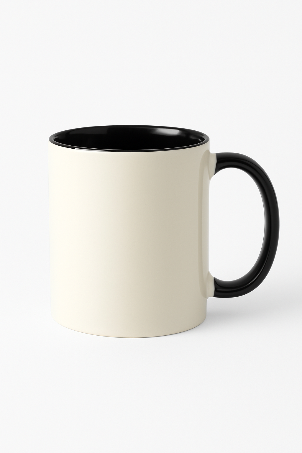 Mug noir à personnaliser