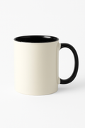 Mug noir à personnaliser