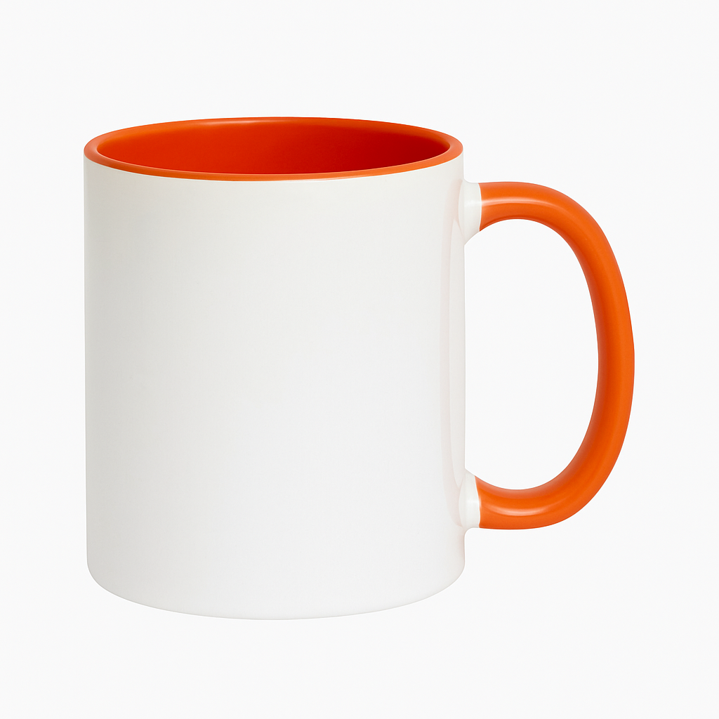 Mug base Orange à personnaliser