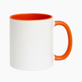 Mug base Orange à personnaliser