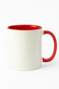 Mug rouge à personnaliser