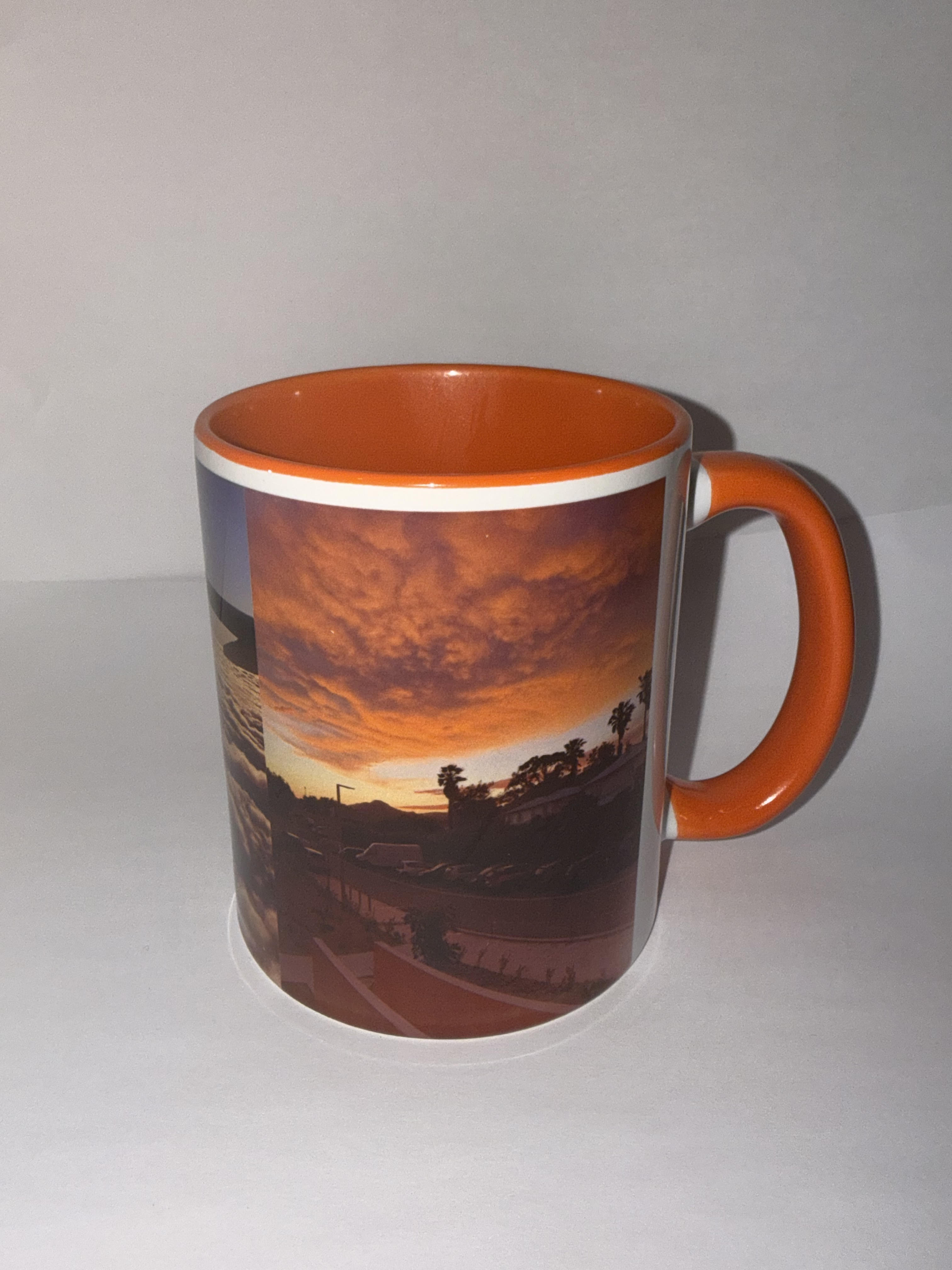 Mug base Orange à personnaliser