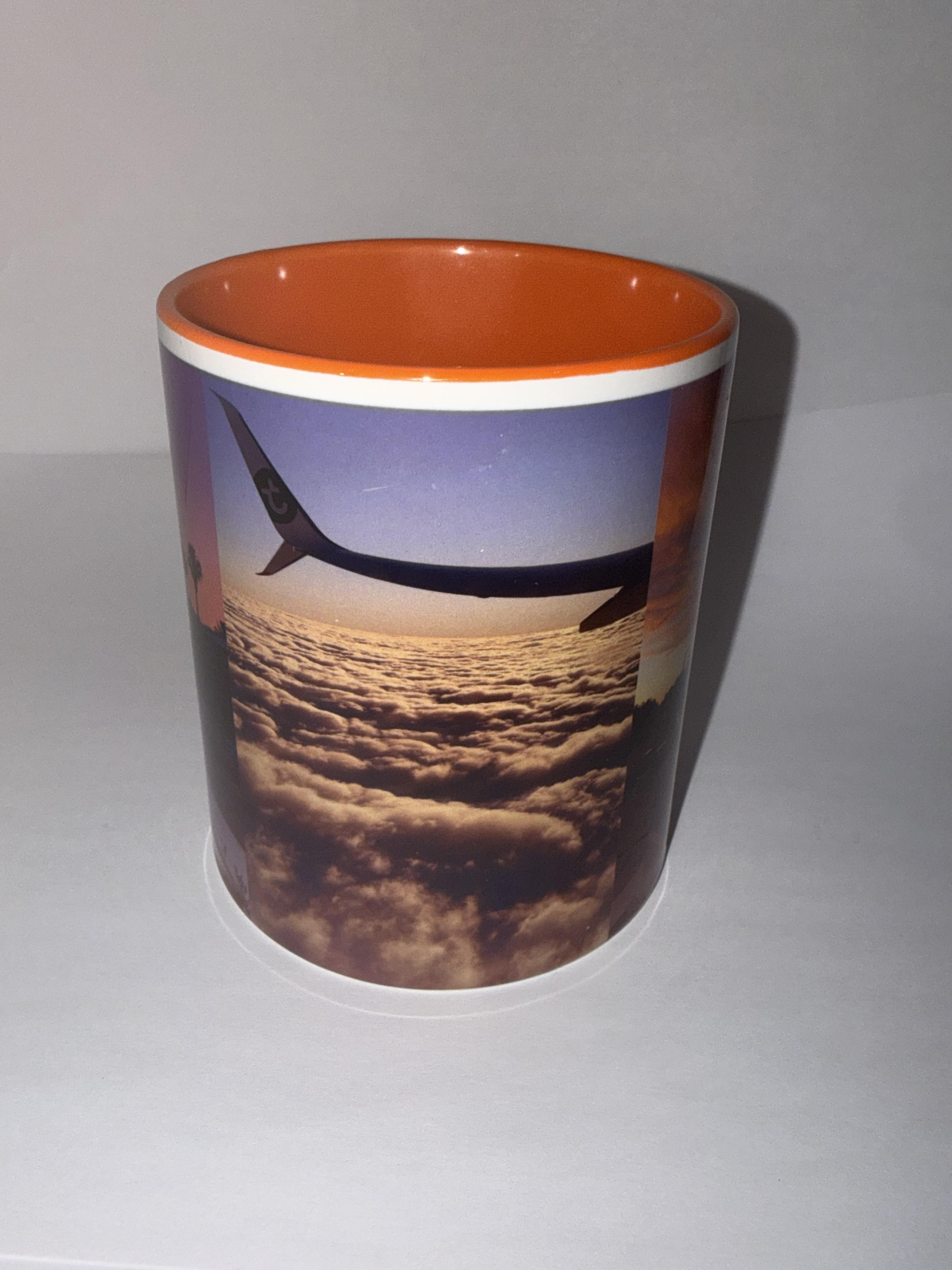 Mug base Orange à personnaliser