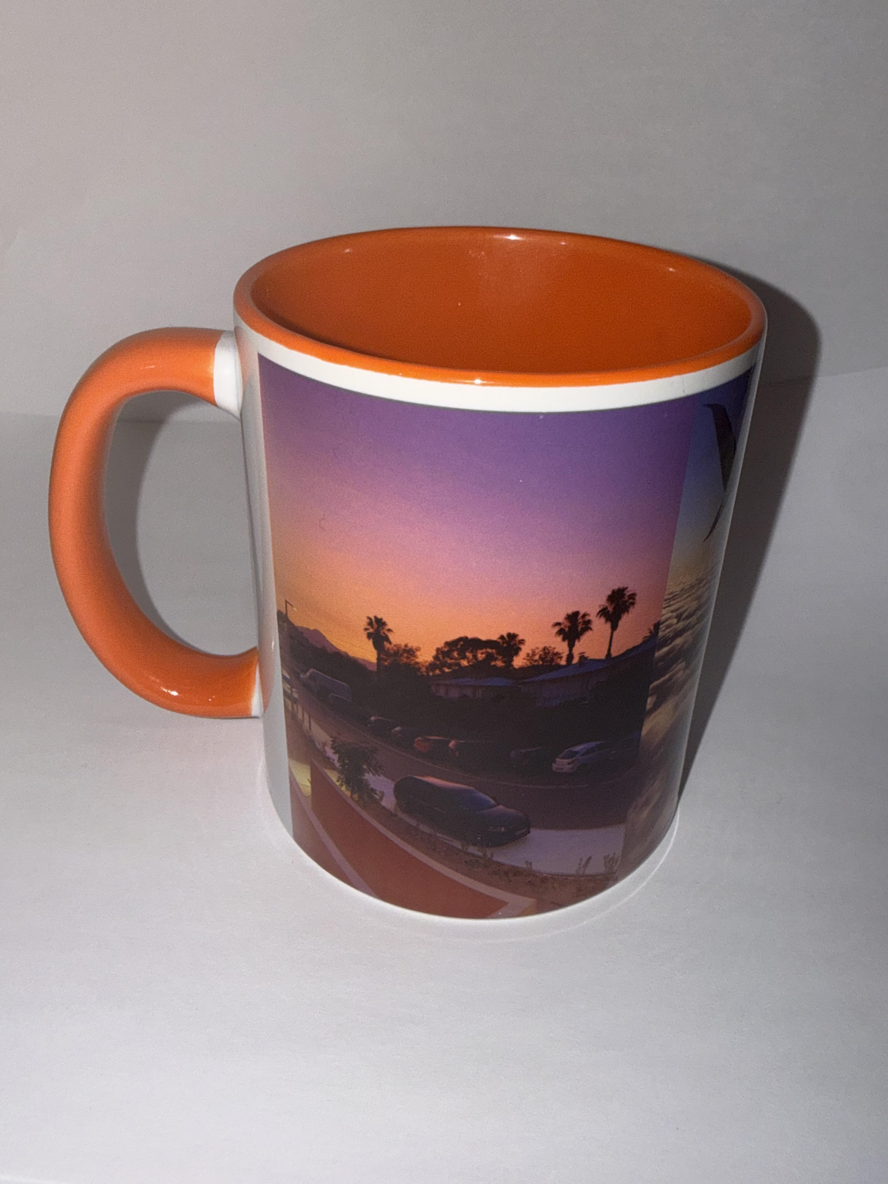 Mug base Orange à personnaliser
